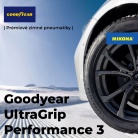 Goodyear UltraGrip Performance 3 – testy, ceny a dostupné rozmery na Mikona.sk