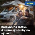 Karavaning rastie. A s ním aj nároky na výbavu