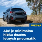 Hĺbka dezénu letných pneumatík: aká je minimálna a kedy je čas na výmenu