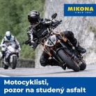 Motocyklisti, pozor na studený asfalt: prečo je začiatok sezóny rizikový