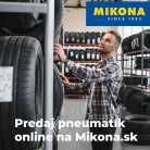 Predaj pneumatík online na Mikona.sk: pohodlný nákup a okamžité prezutie
