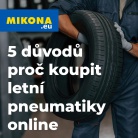 Proč koupit letní pneumatiky online: 5 důvodů, proč se vyplatí e-shop