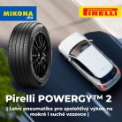 Letní pneumatiky Pirelli POWERGY 2 – vyvážený výkon a pohodlí